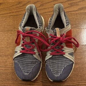 Adidas by Stella McCartney Women Athletic Shoes with Orange, Pink & Blue Accents